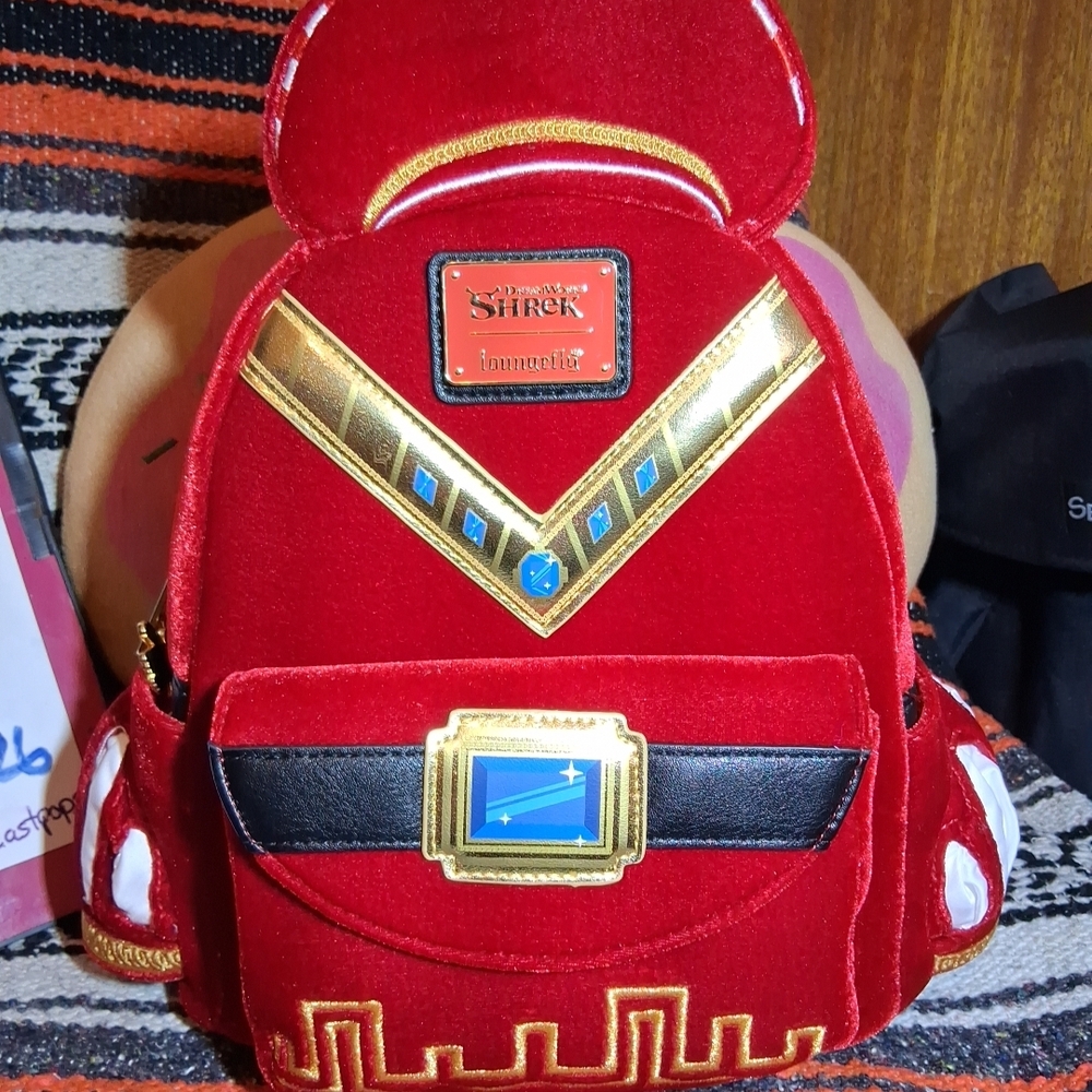Loungefly Dreamworks Shrek Lord Farquaad Mini Backpack NWT BAM Exclusive